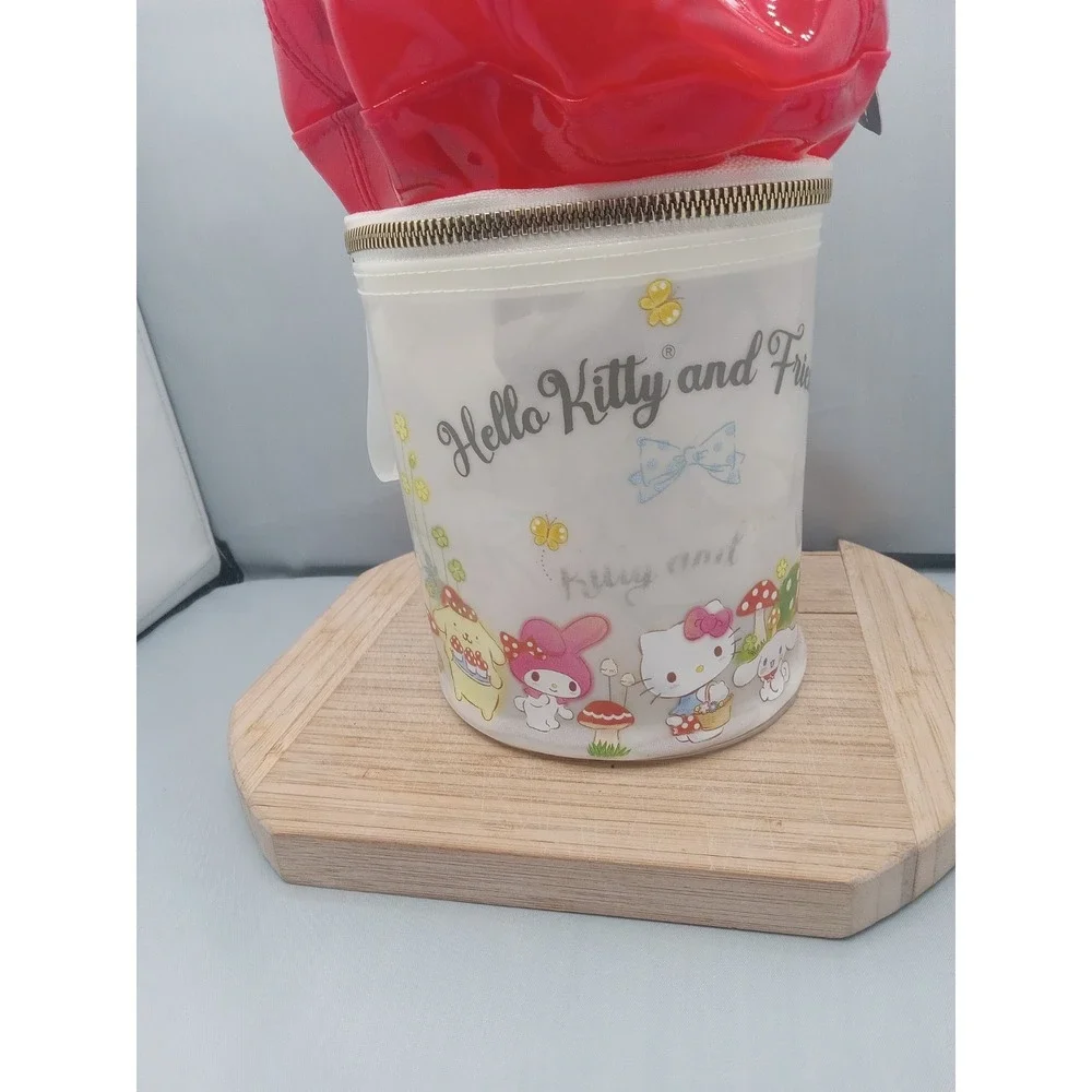 Sanrio Hello Kitty & Friends Mushroom Cosmetic Makeup Bag 12